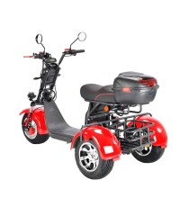 Электроскутер Citycoco WS-PRO+ Trike 3000w 21Ah - Красный