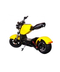 Электроскутер ElectroTown Citycoco Bike - желтый